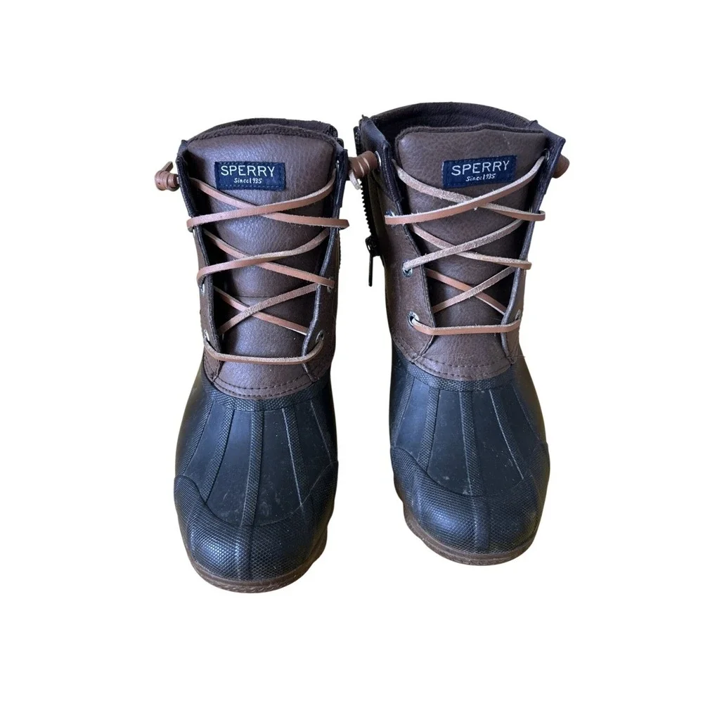 Sperry duck boots women‎ 8.5 brown